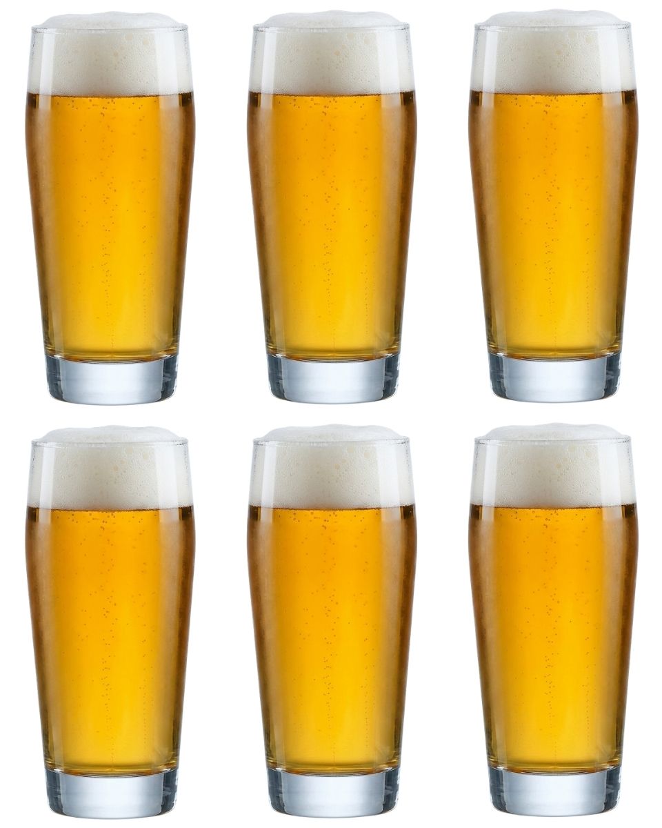 Cookinglife vaso de cerveza alemán Willybecher 330 ml - 6 piezas
