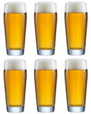 Cookinglife vaso de cerveza alemán Willybecher 330 ml - 6 piezas