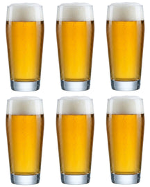 Cookinglife vaso de cerveza alemán Willybecher 330 ml - 6 piezas
