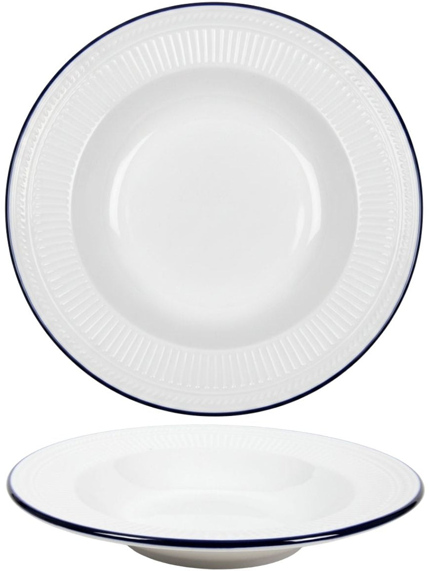 Cookinglife Platos hondos / para pasta Whitmore ø 22 cm - 6 unidades