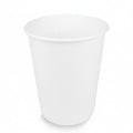 Cookinglife Vasos de cartón para café 230 ml - Blanco - 50 unidades