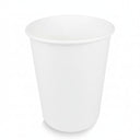Cookinglife Vasos de cartón para café 230 ml - Blanco - 50 unidades