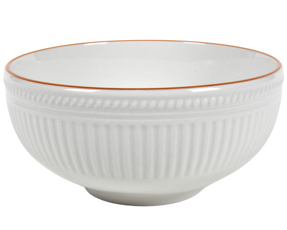 Cookinglife Juego de vajilla Stratton 30 piezas / 6 personas - 6 platos de cena, 6 platos de desayuno, 6 platos hondos, 6 cuencos y 6 tazas