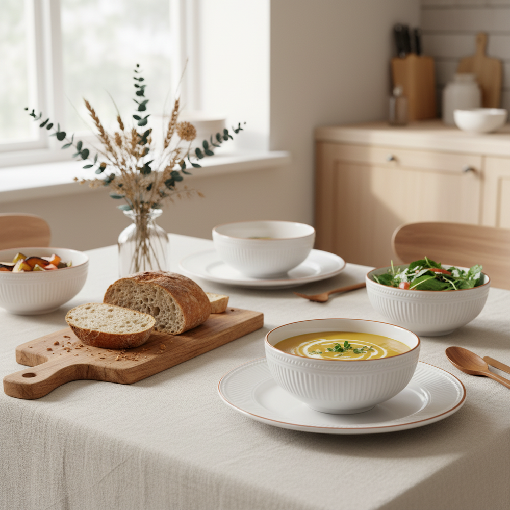 Cookinglife Tazones de sopa / cuencos Stratton ø 15.5 cm - 6 unidades