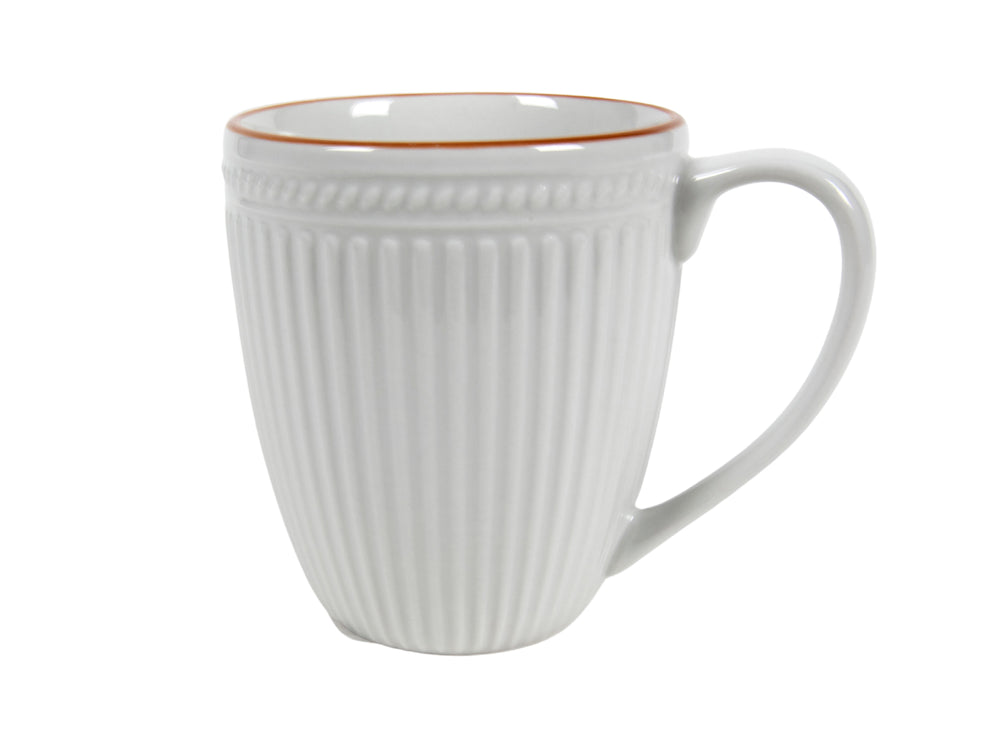 Cookinglife Juego de vajilla Stratton 30 piezas / 6 personas - 6 platos de cena, 6 platos de desayuno, 6 platos hondos, 6 cuencos y 6 tazas