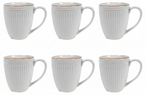 Cookinglife Tazas Stratton 350 ml - 6 unidades