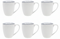 Cookinglife Tazas Whitmore 350 ml - 6 unidades