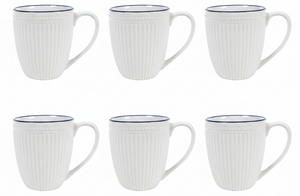 Cookinglife Tazas Whitmore 350 ml - 6 unidades