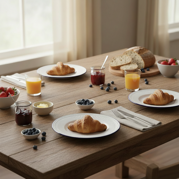 Cookinglife Platos de desayuno / postre Whitmore ø 19 cm - 6 unidades