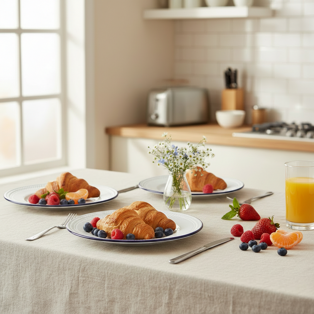 Cookinglife Platos de desayuno / postre Whitmore ø 19 cm - 6 unidades