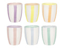 Tazas de café / tazas Senseo Spring Vibes 180 ml - 6 unidades