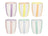 Tazas de café / tazas Senseo Spring Vibes 180 ml - 6 unidades