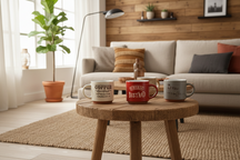 Tazas de Café y Tazas de Café Cookinglife - Hora del Café - 260 ml - 6 piezas