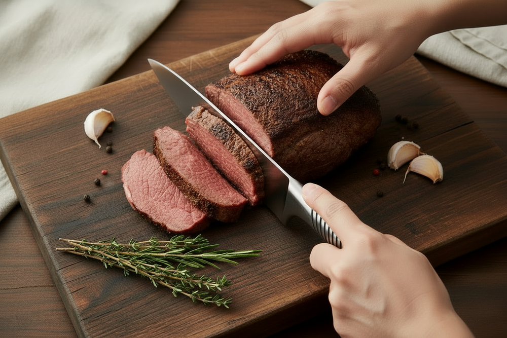 Cuchillo de Chef Cookinglife - Esencial para Chef - Acero Inoxidable - 34 cm