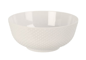 Cookinglife Tazones para Sopa / Cuencos - CampVibe - Exterior - Plástico - Irrompibles - Blanco ø 16.8 cm - 4 piezas