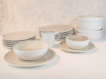 Tazones para sopa / cuencos Cookinglife Nola Sand ø 17 cm - 6 unidades