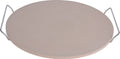 Cookinglife Piedra para pizza con soporte Fire & Flavour ø 33 cm - Piedra resistente al calor - Uso en barbacoa y horno