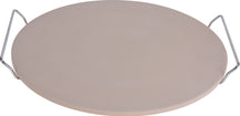 Cookinglife Piedra para pizza con soporte Fire & Flavour ø 33 cm - Piedra resistente al calor - Uso en barbacoa y horno