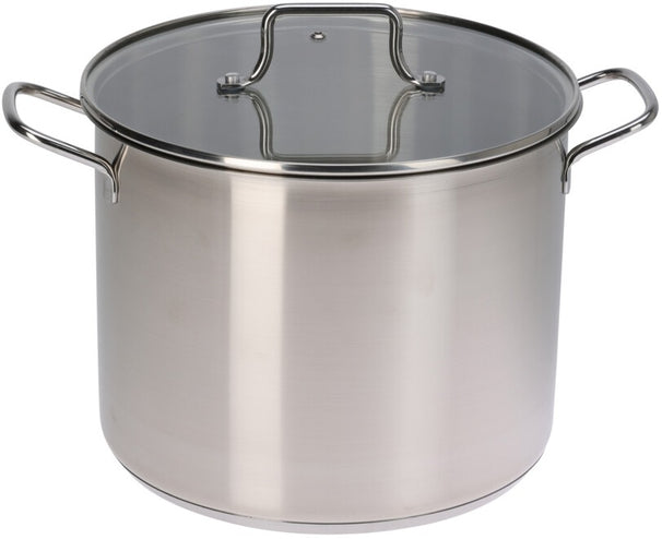 Cookinglife Olla para sopa Essential Steel acero inoxidable Ø 24 cm - 8.4 litros - apta para todas las fuentes de calor