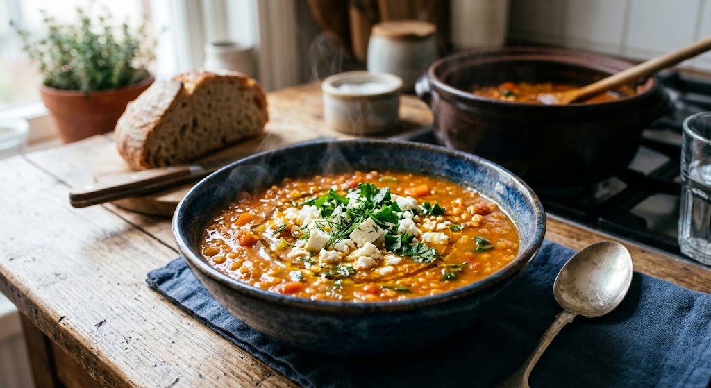 Un plato humeante de consuelo para los días fríos