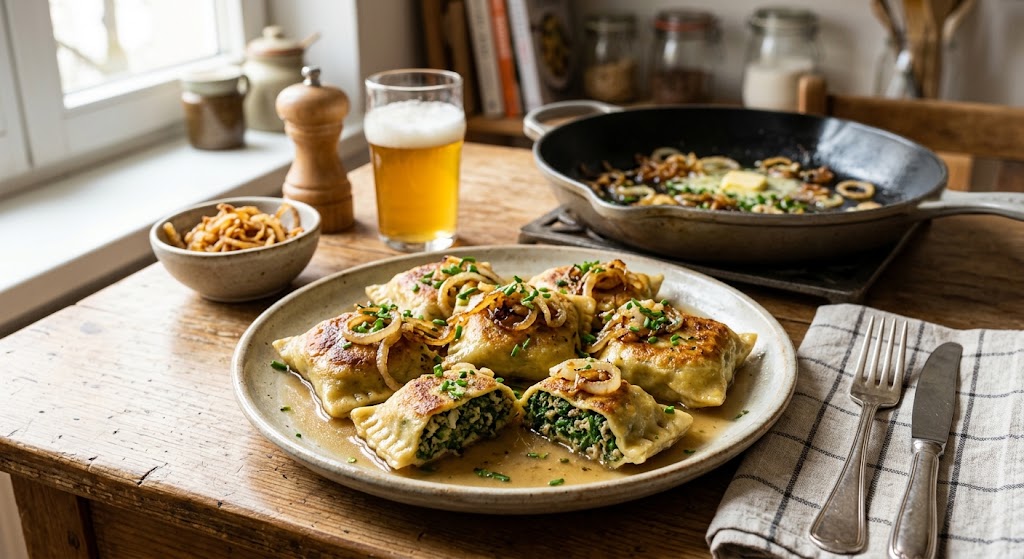 Pasta suaba rellena que llega directo al corazón