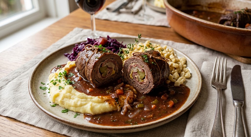 Comida reconfortante clásica alemana que convierte tu mesa en algo especial al instante.