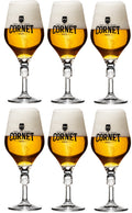 Vasos de cerveza Cornet - 330 ml - 6 piezas