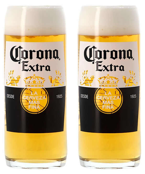 Corona vasos de cerveza 330 ml - 2 piezas