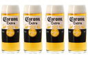 Corona vasos de cerveza 330 ml - 4 piezas