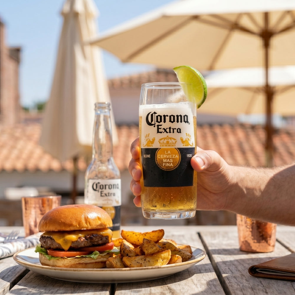 Corona vasos de cerveza 330 ml - 2 piezas