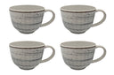 Cosy & Trendy Tazas Sintra Dusty Blue 350 ml - 4 piezas