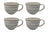 Cosy & Trendy Tazas Sintra Dusty Blue 350 ml - 4 piezas