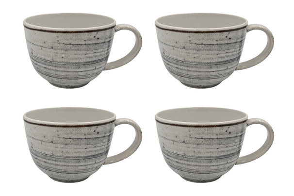 Cosy & Trendy Tazas Sintra Dusty Blue 350 ml - 4 piezas