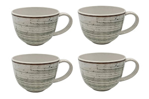 Cosy & Trendy Tazas Sintra Ivy Green 350 ml - 4 piezas