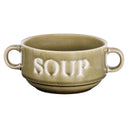 Cosy & Trendy Cuencos de Sopa Verde ø 12 cm / 450 ml - 4 piezas