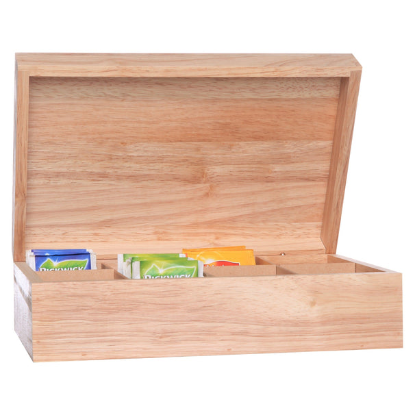 Cosy & Trendy Caja de Té - Madera - 8 compartimentos - 29 x 19 x 9 cm