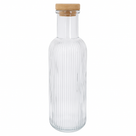 Jarra con tapón Cosy & Trendy - Jarra de agua - Raya - Transparente - 1 litro
