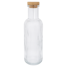 Jarra con tapón Cosy & Trendy - Jarra de agua - Raya - Transparente - 1 litro