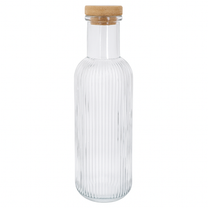 Jarra con tapón Cosy & Trendy - Jarra de agua - Raya - Transparente - 1 litro