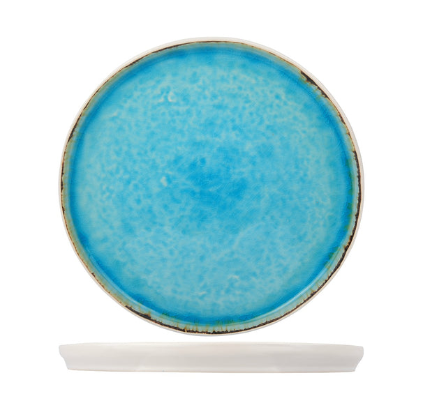Cosy & Trendy Platos para desayuno / Platos para postre - Laguna Azzurro ø 22 cm - 4 piezas