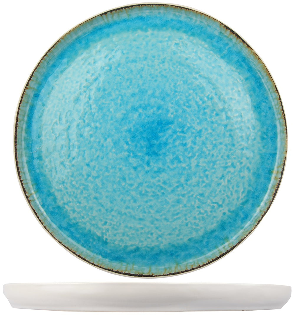 Cosy & Trendy Platos para pizza / Platos base - Laguna Azzurro ø 31 cm - 4 piezas