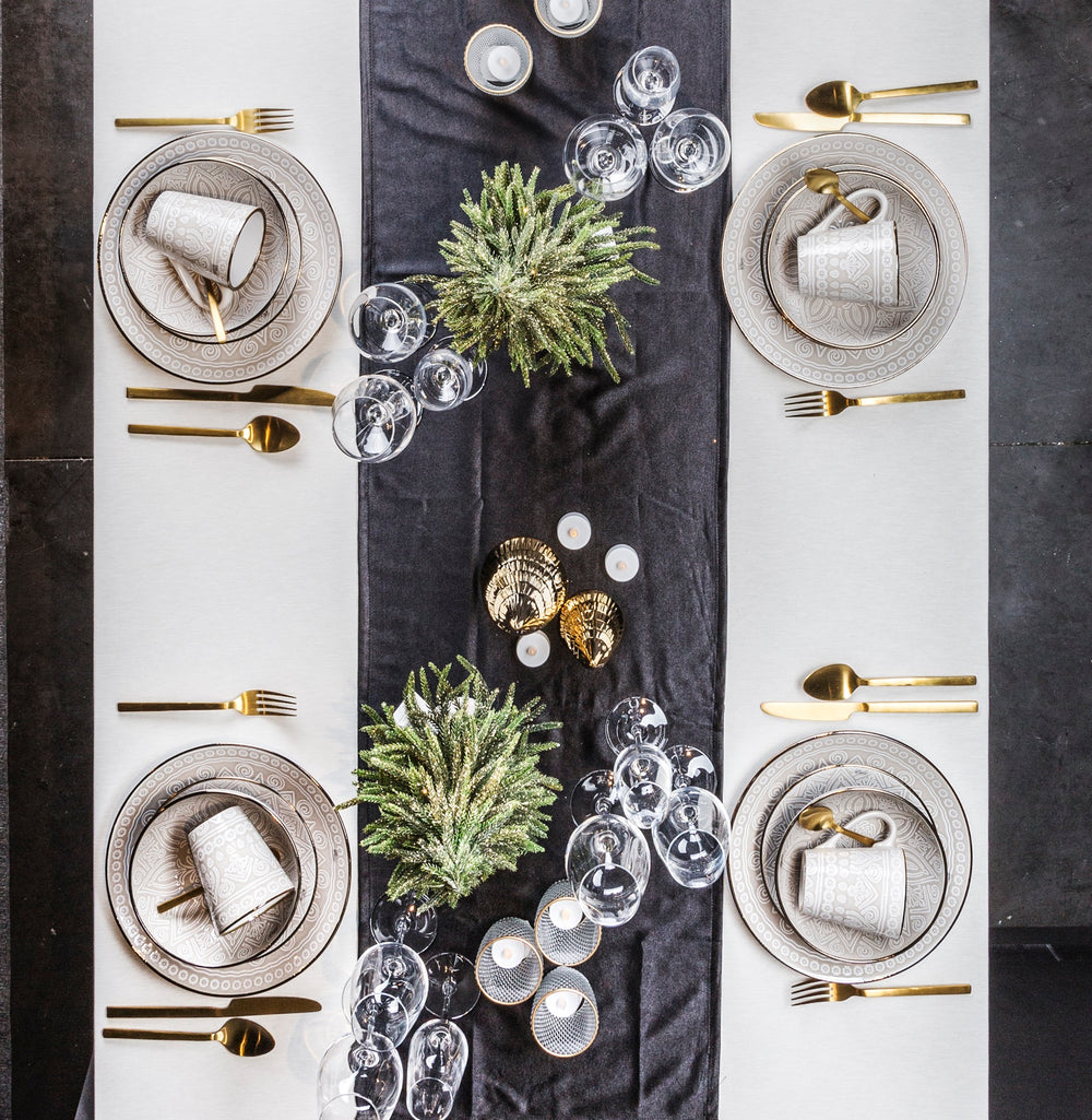 Platos para desayuno / postre Cosy & Trendy Murano Beige ø 20 cm - 6 piezas