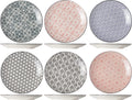 Platos de cena Cosy & Trendy Delirio ø 24 cm - 6 unidades