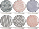 Platos de cena Cosy & Trendy Delirio ø 24 cm - 6 unidades