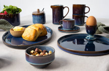 Cosy & Trendy Platos para pastel / Platos pequeños Quintana Blue ø 14 cm - 4 unidades