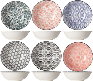 Cuencos Cosy & Trendy Delirio ø 15 cm - 6 unidades