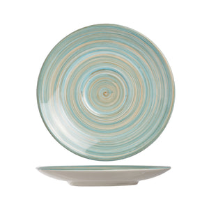 Platos de café Cosy & Trendy Turbolino Azul ø 17 cm - 6 piezas