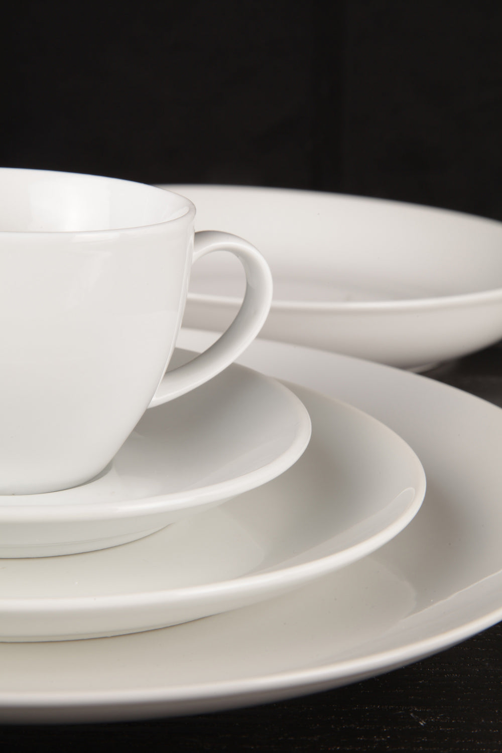 Juego de vajilla Cosy & Trendy Toulouse 18 piezas / 6 personas - 6 platos para cena, 6 platos para desayuno y 6 platos hondos
