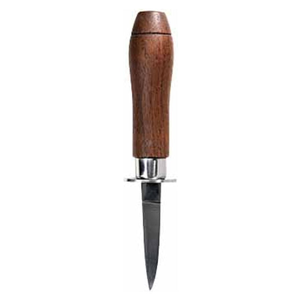 Crafts La Marée Cuchillo para Ostras Nogal - 6,6 cm
