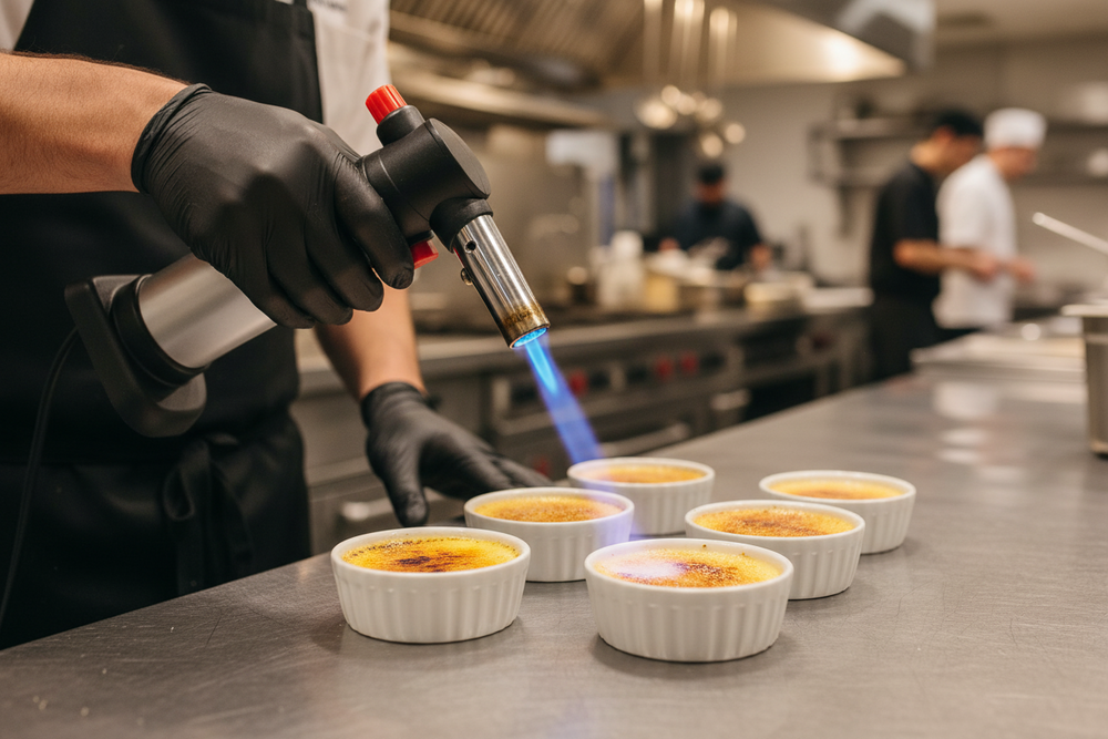 Soplete para Crème Brûlée Hendi - Soplete de Cocina 15.5 cm